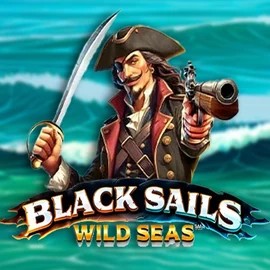 Logo of Black Sails Wild Seas from Infinity Dragon Studios at Slotosport Casino