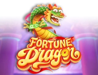 Fortune Dragon slot logo by PG Soft at Slotosport Casino