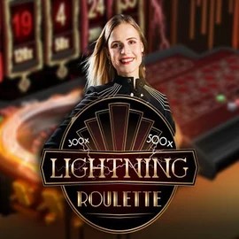 Lightning Roulette game by Evolution – logo hosted on Slotosport Casino