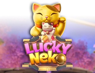 Lucky Neko slot logo by PG Soft at Slotosport CasinoLucky Neko