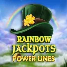 Rainbow Jackpots Power Lines slot visual from Red Tiger Gaming available on slotosport.eu
