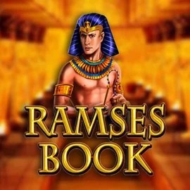 Logo of Ramses Book from Gamomat at Slotosport Casino