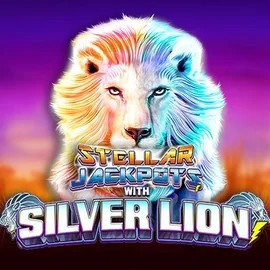 Stellar Jackpots with Silver Lion – slot by Lightning Box Game, featured at slotosport.eu