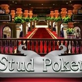 Stud Poker 3D slot logo by iSoftBet at Slotosport Casino